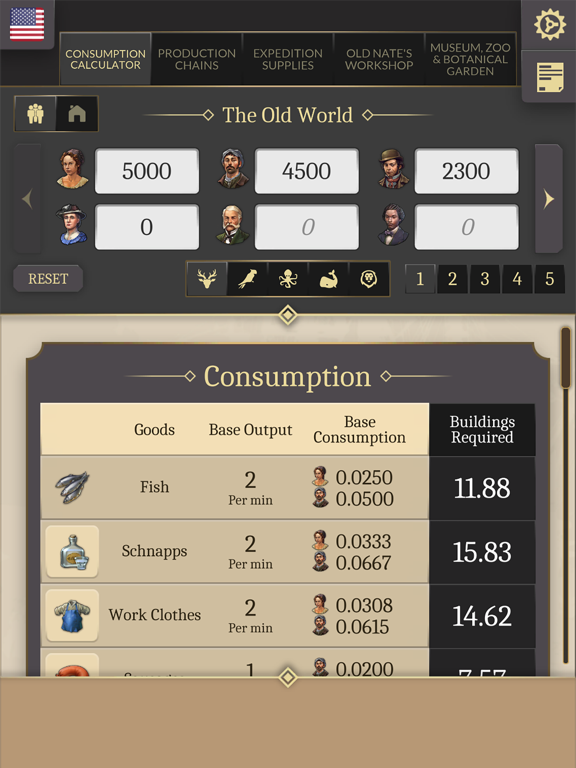 Screenshot #4 pour Companion Tool for Anno 1800