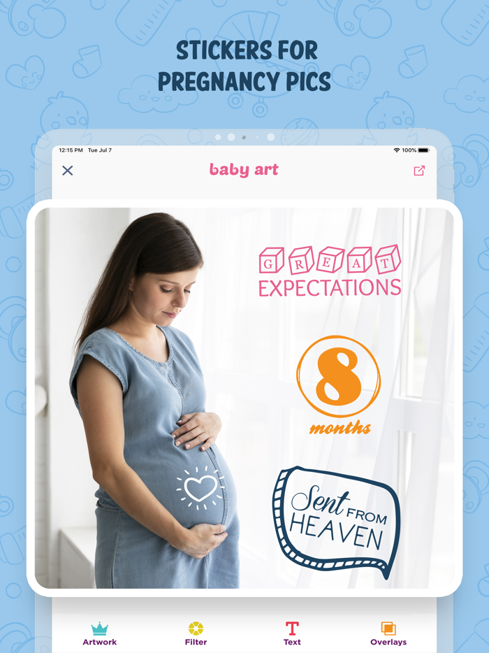 Baby Art-Baby Monthly Pictures