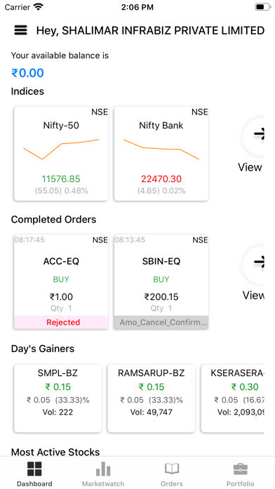 FinTrader Screenshot