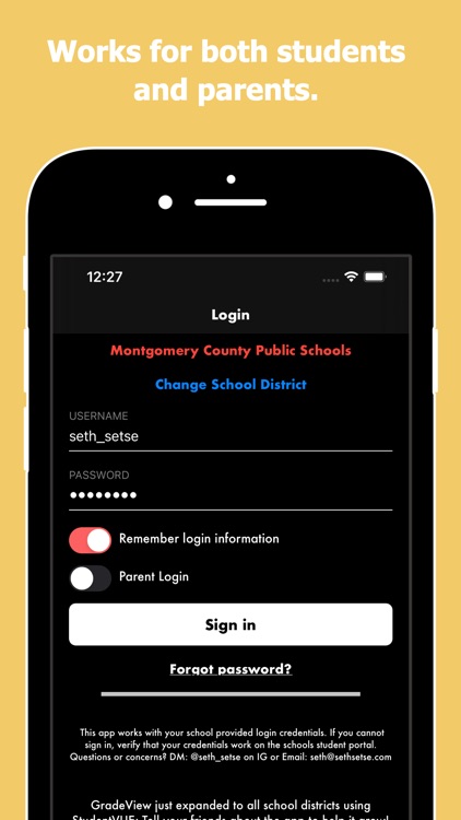 GradeView for Student Vue screenshot-3