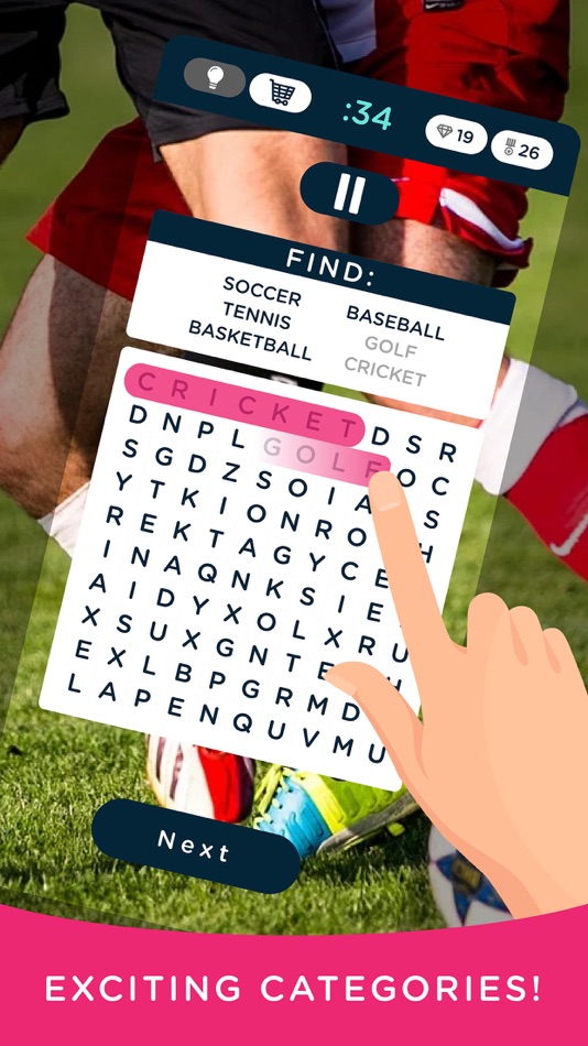 #2. Word Search The Game (iOS) 由: TITANWARE SL