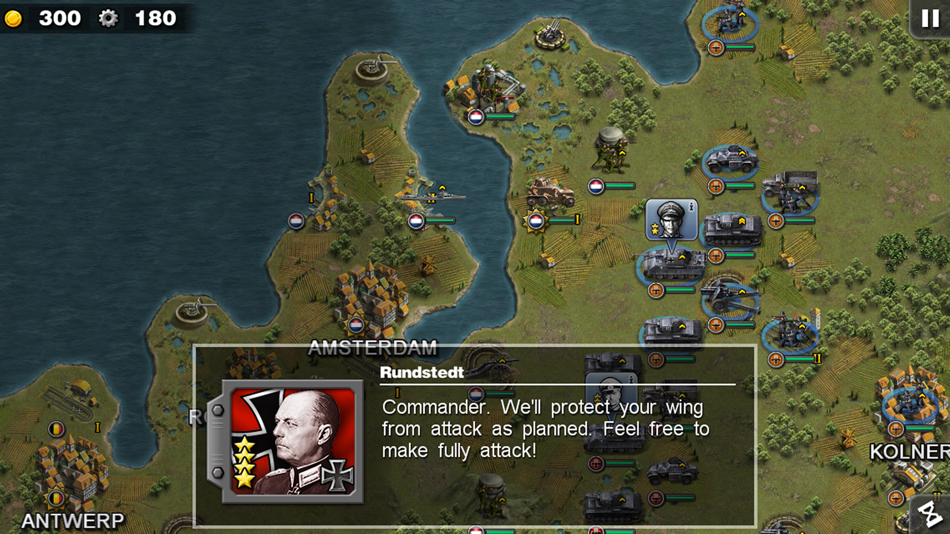 #1. Glory of Generals (iOS) 由: 悦 张