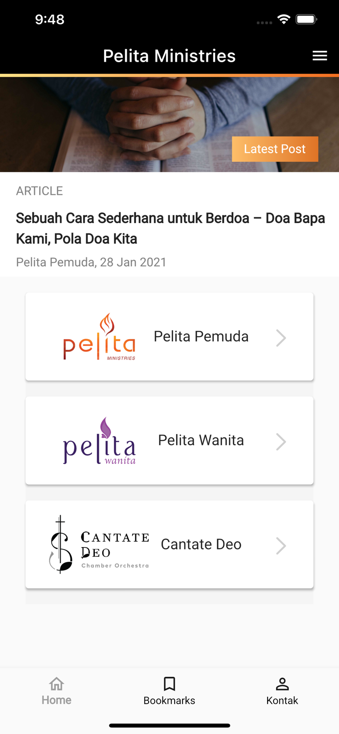 Pelita Ministries App