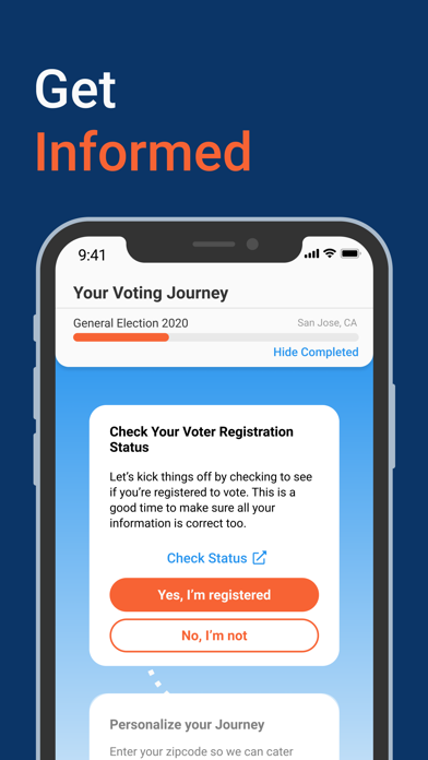 The Movement: Voting Community iPhone screenshot 2 - Social Networking app