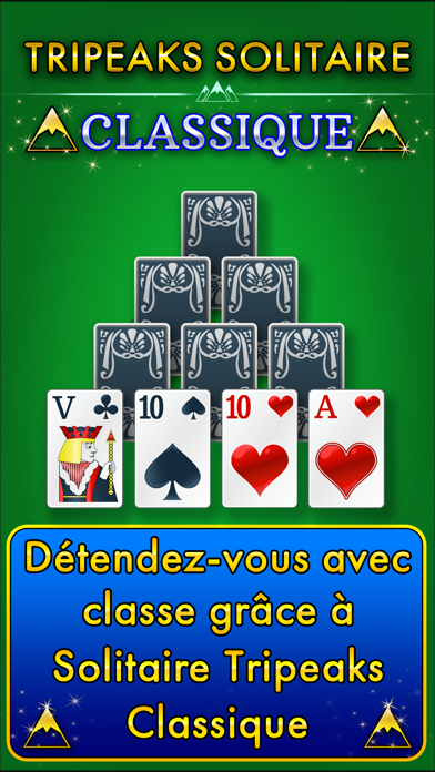 Screenshot #1 pour Tripeaks Solitaire Classique