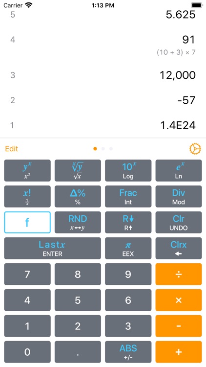 Calculator RPN screenshot-3