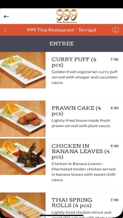 999 Thai Restaurant screenshot-5