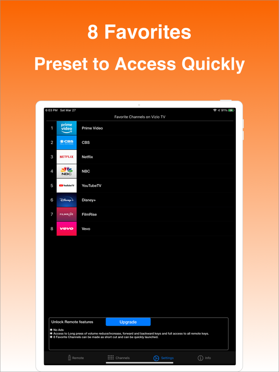 Screenshot #6 pour Remote for Vizio TV: iVizSmart