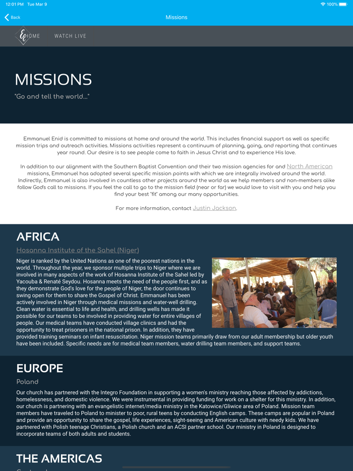 Emmanuel Enid Church