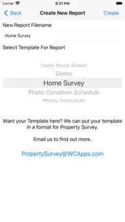 property survey iphone screenshot 1