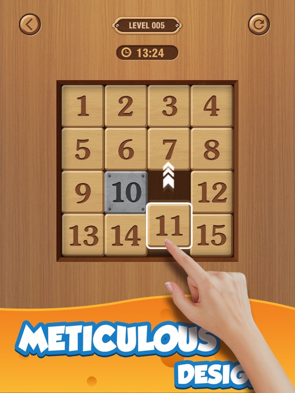 Screenshot #5 pour Number Puzzle: Wooden Style