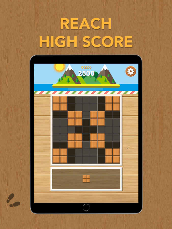 Wood Block Scapes Puzzle