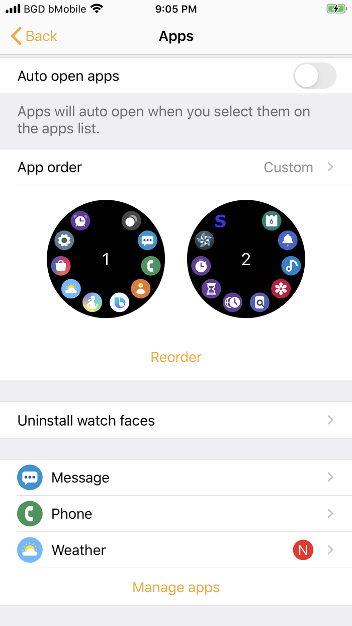 Samsung Galaxy Watch Gear S