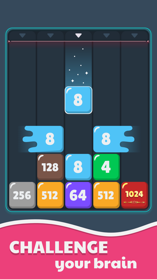 #2. Drop & Merge Numbers (iOS) 由: Bluebook
