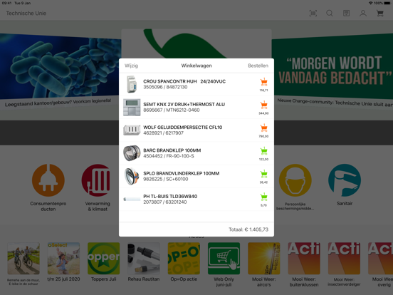 Technische Unie BV iPad app afbeelding 2