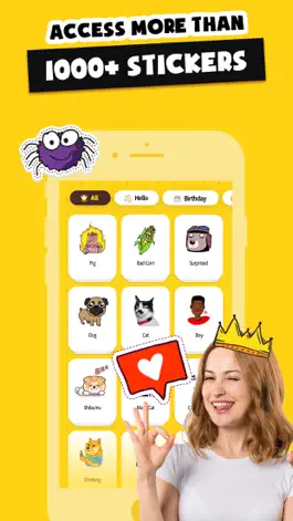 Game screenshot Stickers Funny of Meme & Emoji mod apk