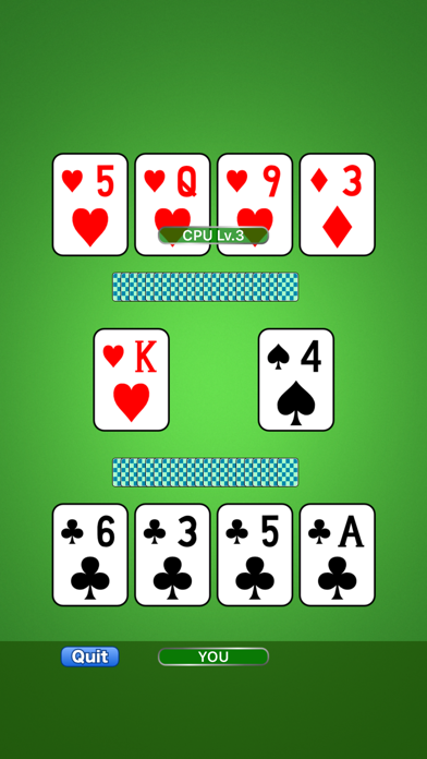 Speed (aka. Spit) : Card Game screenshot 1