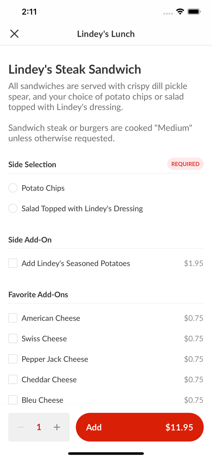 Lindeys Prime Steak House