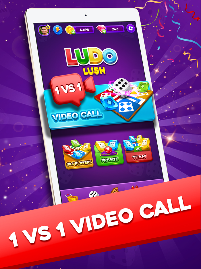 Ludo Lush-Ludo with Video Chat