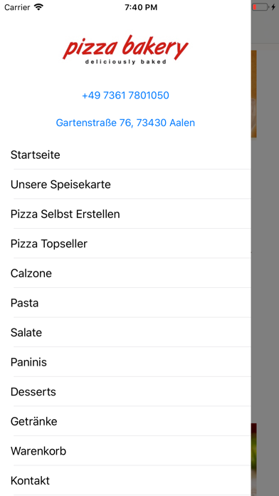 Screenshot #2 pour Pizza Bakery in Aalen