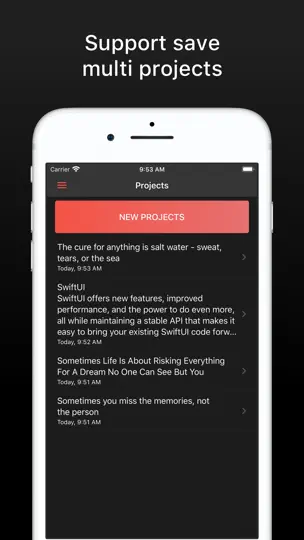 Capture d'écran de Typewriter: Typing Video Maker sur iPhone 6