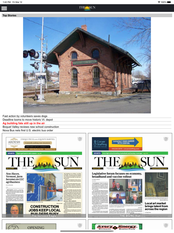 Screenshot #4 pour Sun Community News & Printing