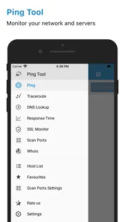 manageengine ping tool iphone screenshot 1