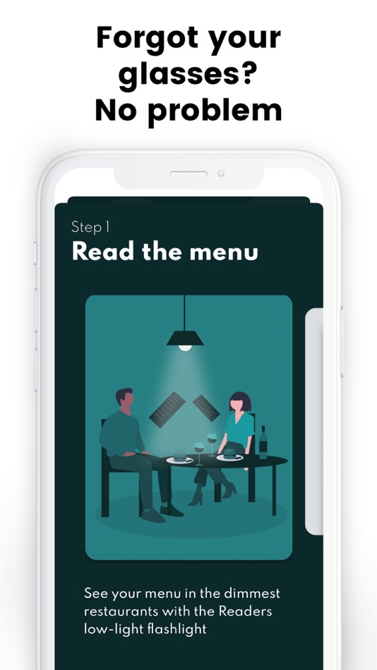 #1. Readers - Magnifying Glass (iOS) بواسطة: A & A Design Inc.