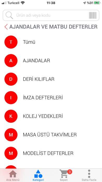 Yilmazlar Kirtasiye B2B Screenshot