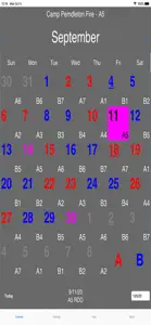 ShiftCal®  Camp Pendleton Fire screenshot #6 for iPhone