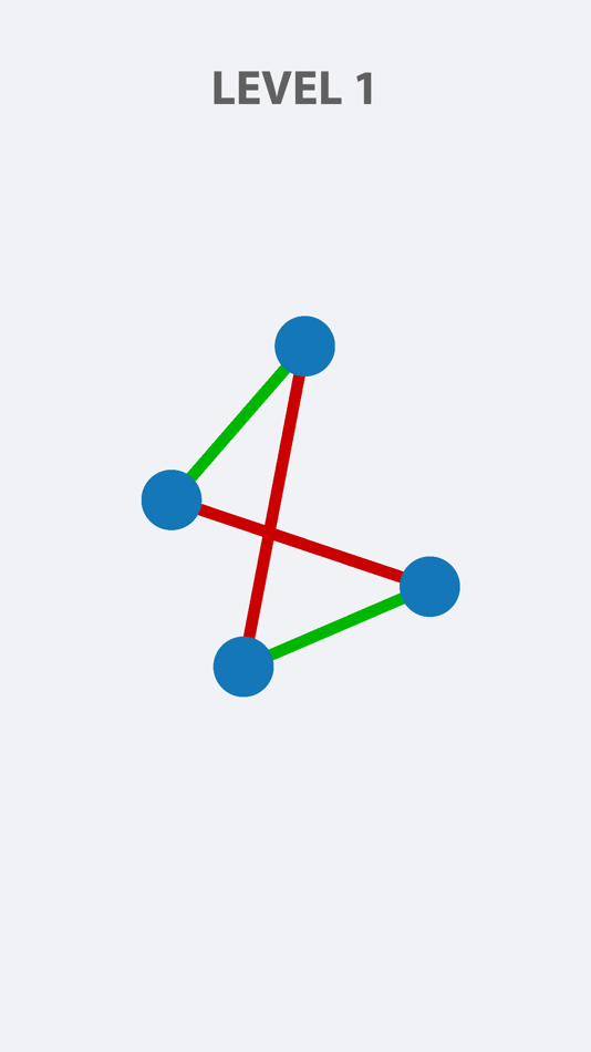 #1. Untangle 2D (iOS) 由: Dan Lespect