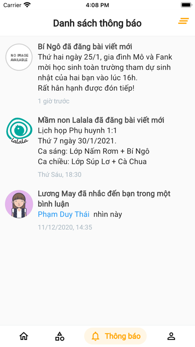 Truongcuabe - Trường của bé Screenshot