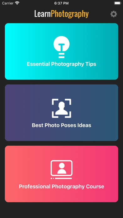 Screenshot #1 pour How to do Photography & Tips