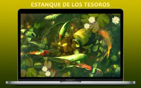 estanque de koi 3d iphone capturas de pantalla 3
