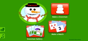 Starfall Snowman screenshot #1 for iPhone