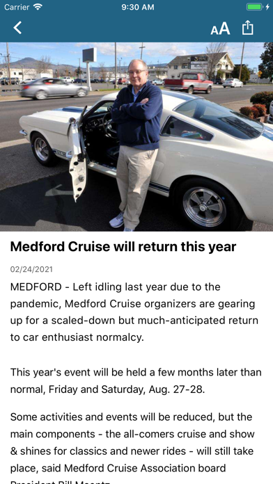 Mail Tribune - Medford, OR Screenshot