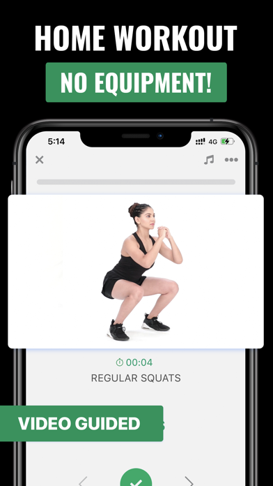 Screenshot #3 pour Leg Workout & Home Exercise