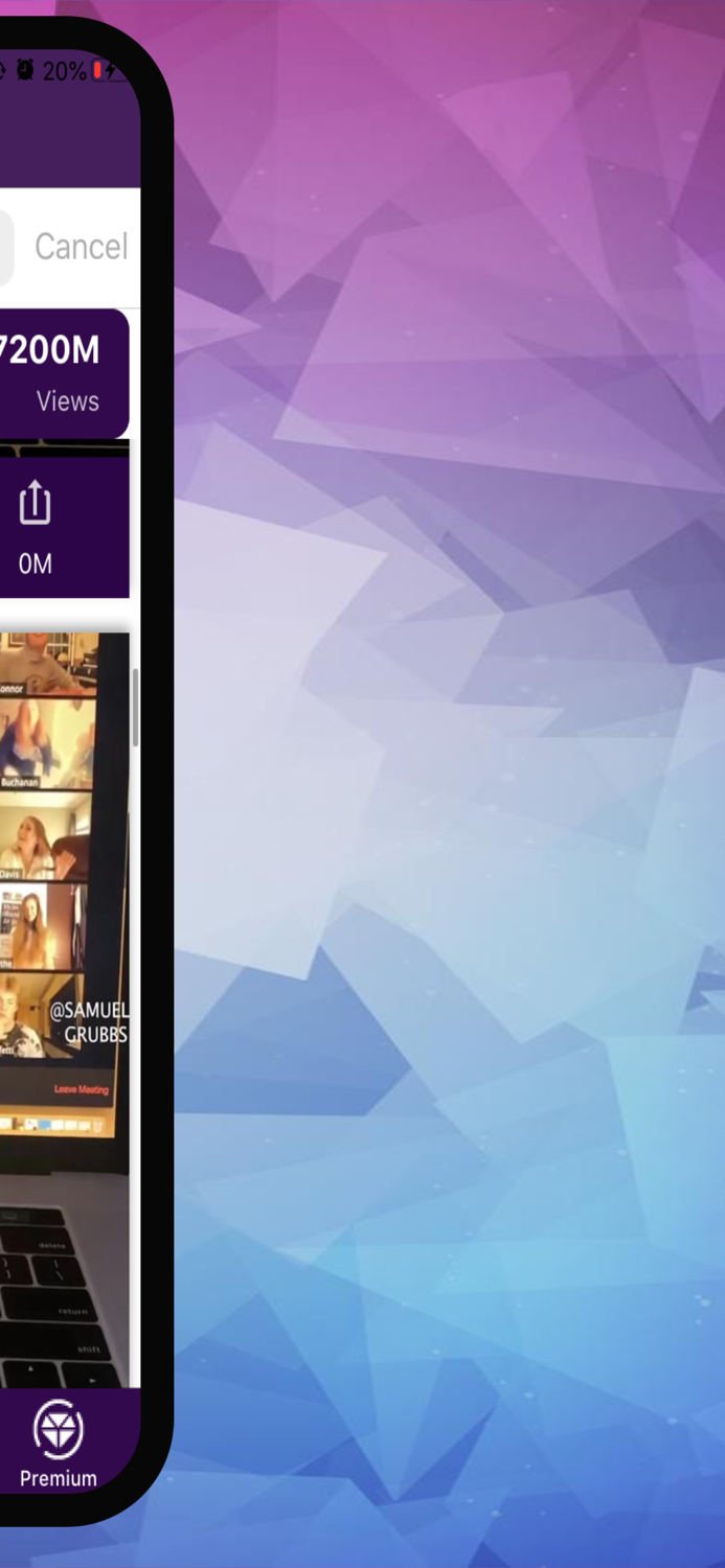 Reposter For Tik Fame