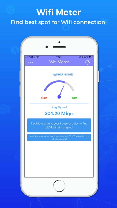 Wifi Signal Strength Meter Screenshot