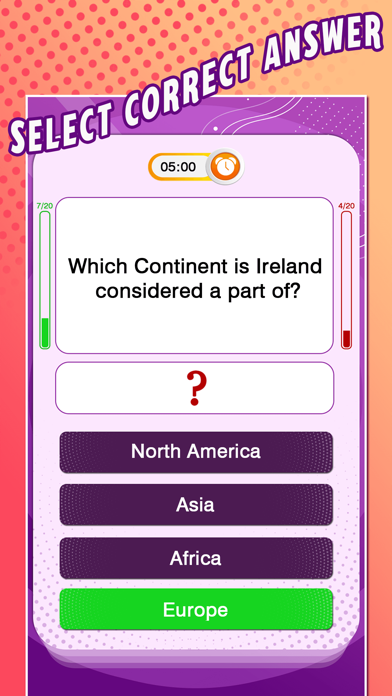 Screenshot #3 pour Quiz 365 - GK QuizTime