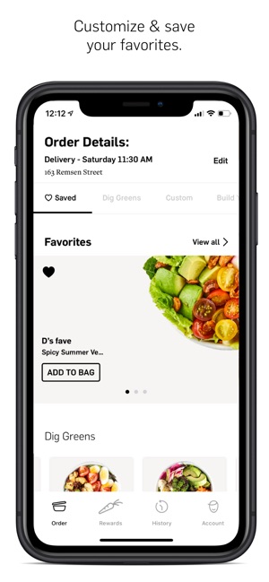 DIG  Seasonal, fresh food on the App Store