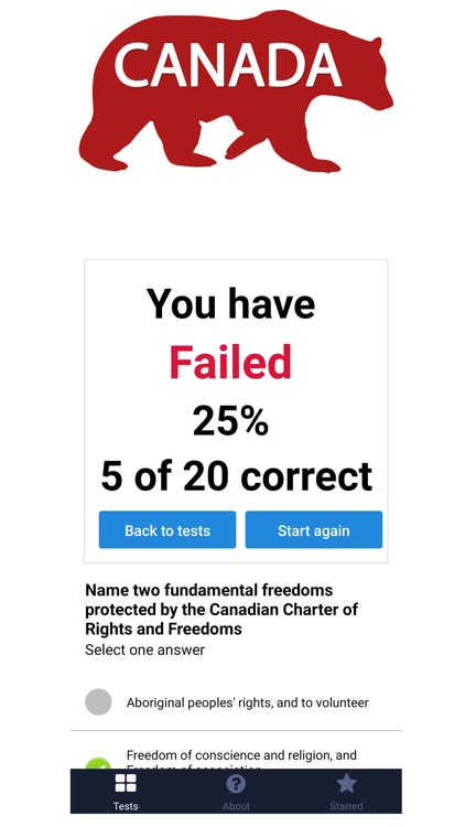 Canadian citizenship [TEST]