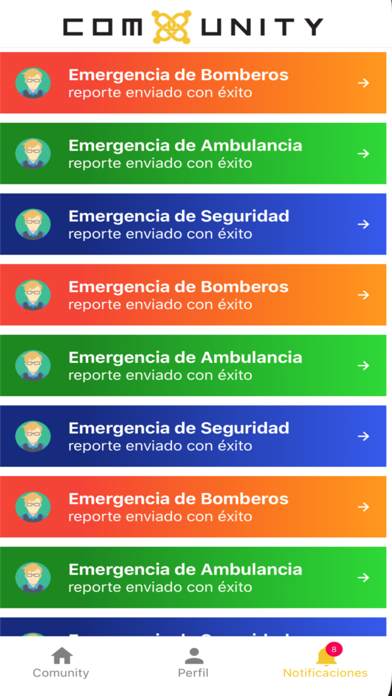 Comunity Screenshot