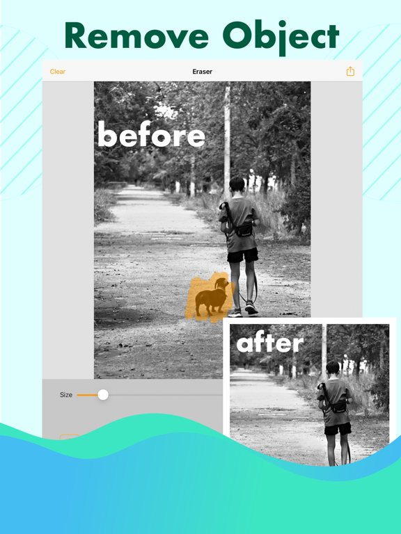 Object Removal Photo Eraser iPad screenshot 5 - Graphics & Design app