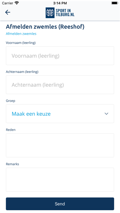 Sport in Tilburg Screenshot