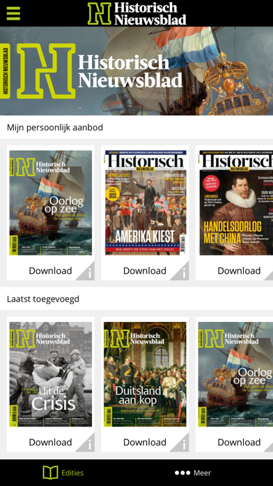 Historisch Nieuwsblad Screenshot