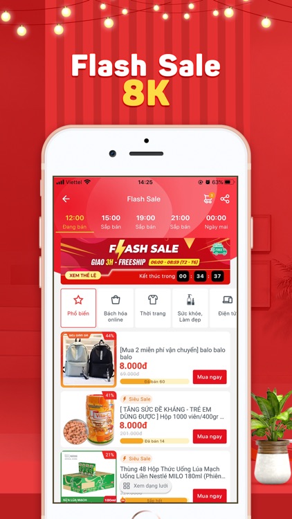 Sendo: 8.8 Mùa Sale Khổng Lồ