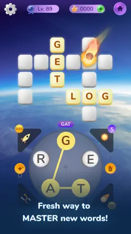 Game screenshot Wordy Crossword Galaxy Puzzle mod apk