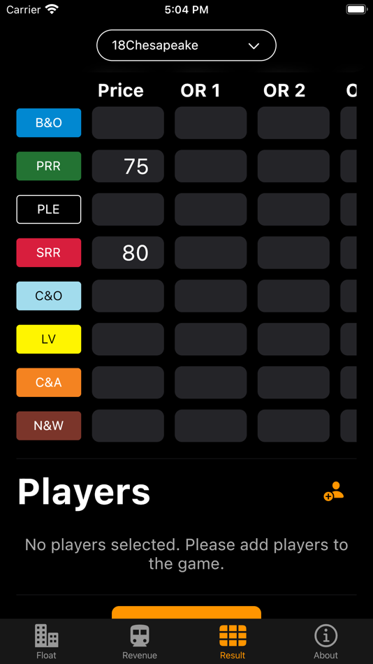 #5. 18XXc (iOS) By: Magnus Orn Gylfason