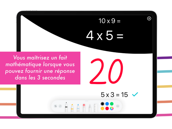 Screenshot #6 pour Apprendre faits mathématiques